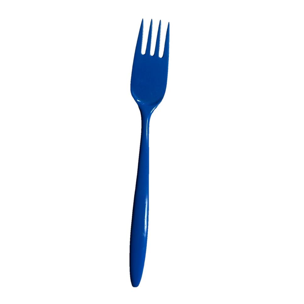 Rosti Blue Melamine Serving 2830 large angled fork Both 12”